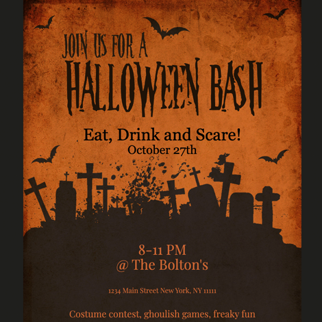 Halloween Party Invite